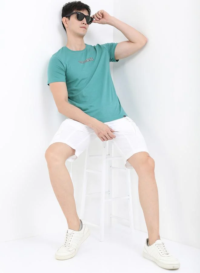 هاي لاندر تيشيرت هاي لاند مطبوع بقصة ضيقة